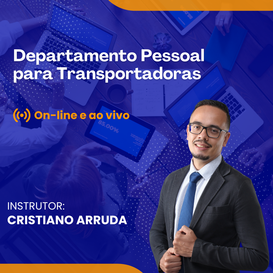 Departamento Pessoal para Transportadoras - Online e Ao vivo - Data: 23/09/2024