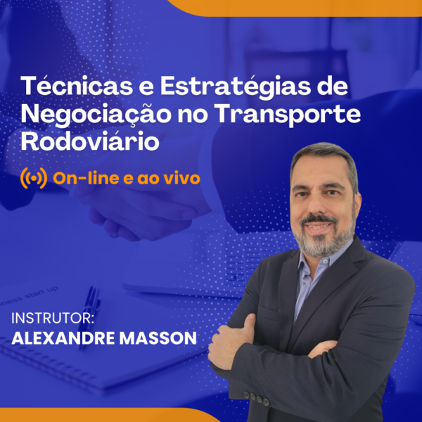 Técnicas e Estratégias de Negociação no Transporte Rodoviário - Online e Ao Vivo - Data: 11/10/2024